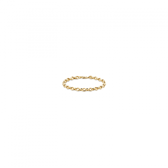 Blush Armband Ovaal Jasseron  Geelgoud 2162YGO MAAT 18cm - 50700
