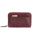 LOULOU Kleine RFID Portemonnee Classy Croc Cacao Bruin - 50780