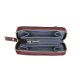 LOULOU Kleine RFID Portemonnee Classy Croc Cacao Bruin - 50780