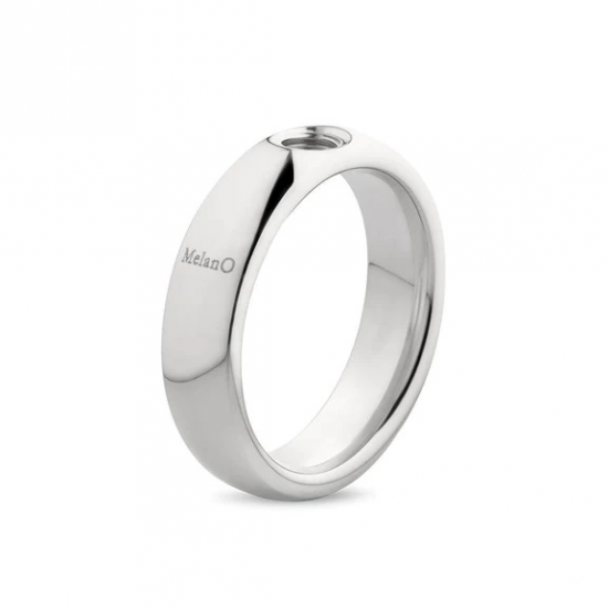 Melano Vivid Vicky Ring - zilverkleur -dames - maat 17 - 50836