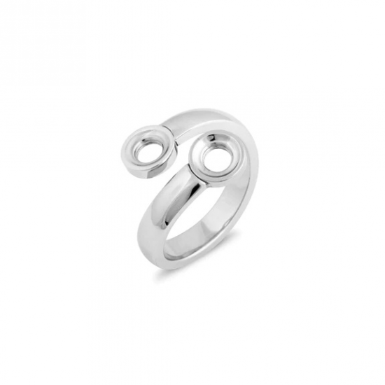 Melano Vivid Venna Ring - zilverkleur -dames - maat 18 - 50847