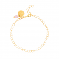 & anne Bracelet Heart Chain Gold plating - 47621