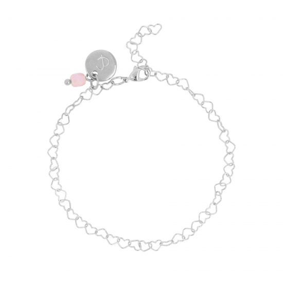 & anne Bracelet Heart Chain Zilver plating - 47622