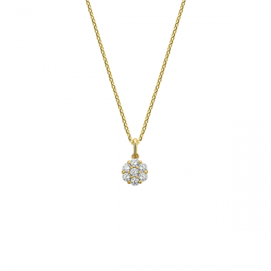 collier hanger zirkonia 1,0 mm 41 + 4 cm - 51301