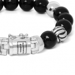 Buddha to Buddha 188ON-G Spirit Bead Onyx Bracelet MAAT 23cm - 51364