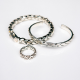 Buddha to Buddha 128 George Texture Bracelet Silver MAAT 19cm - 51376