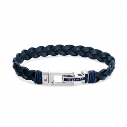 Tommy Hilfiger Armband Flat Braided Blauw - 47710