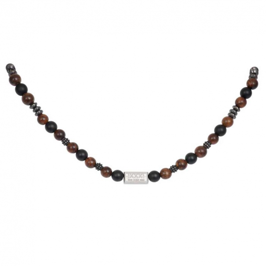 iXXXi MEN Ketting BOHO WOOD MAAT 45-50 cm - 47693