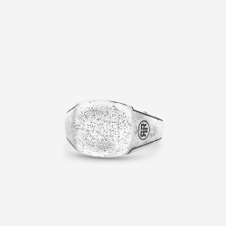 Rebel & Rose Ring Square Vintage Silver Shine MAAT 21 - 51428