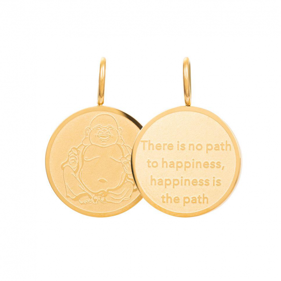 iXXXi pendant Buddha Goudkleurig MAAT 16mm - 51065