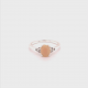 24Kae Ring met gekleurde stenen zilver gerhodineerd 12405S MAAT 16,5 - 48577