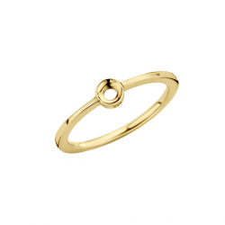 Melano Twisted Petite Ring maat 18,5 - 51144