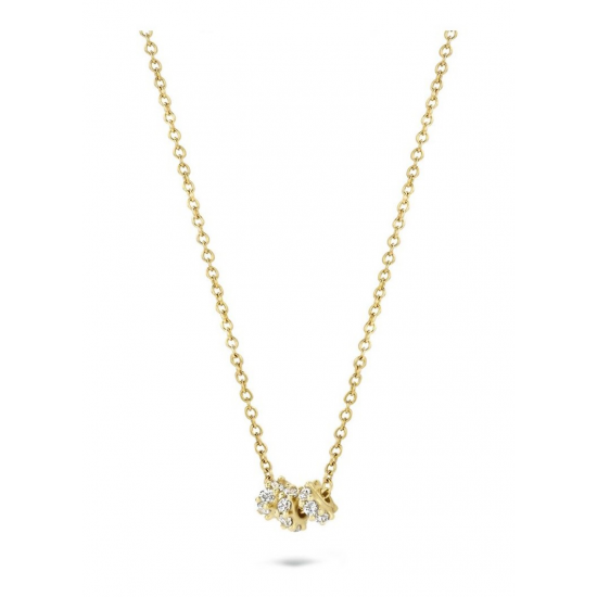 Blush 14k Geelgouden collier zirconia 42CM 3136YZI - 51713