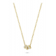 Blush 14k Geelgouden collier zirconia 42CM 3136YZI - 51713