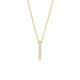 Blush Halsketting 3133YZI - 14k Geel goud met zirkonia - 51525