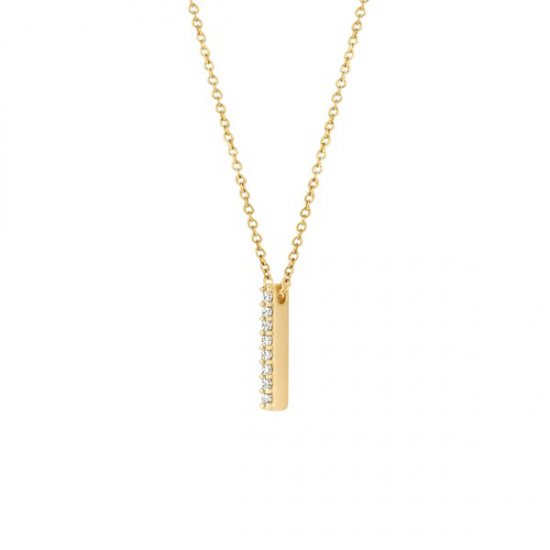 Blush Halsketting 3133YZI - 14k Geel goud met zirkonia - 51525