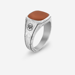 Rebel & Rose Ring Square Vintage Red MAAT 20 - 51419