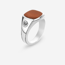Rebel & Rose Ring Square Red MAAT 20 - 51420