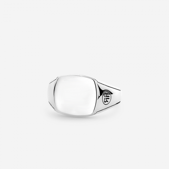 Rebel & Rose Ring Square Silver Shine MAAT 19 - 51429