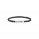 AZE JEWELS Armband IRON SINGLE STRING BROWN MAAT 21cm - 48219