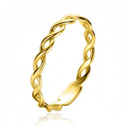 ZINZI Gold 14 krt gouden ring Infinity 2,5mm breed ZGR367 - 52029