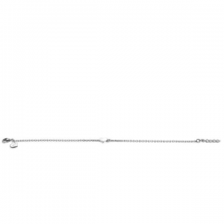 ZINZI zilveren armband met hartjes zirconia's/zilver 18-20cm ZIA2137 - 52041