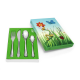 Kindercouvert Natuurvriendjes, 4-delig, RVS 18/10 6835070 - 52327