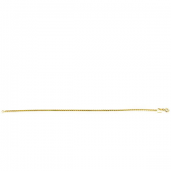 ZINZI Gold 14 krt gouden palmier armband 1,5mm breed, lengte 18,5cm ZGA307 - 52324
