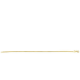 ZINZI Gold 14 krt gouden palmier armband 1,5mm breed, lengte 18,5cm ZGA307 - 52324