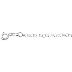 zilveren collier jasseron 2,5 mm 1002206 - 52437