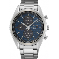 SEIKO Horloge Solar Chronograaf SSC801P1 - 48370