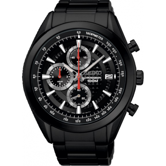SEIKO Horloge Quartz Chronograaf SSB179P1 - 48375