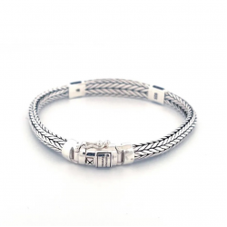 Buddha to Buddha J152-D Armband Ellen XS Navy Tigereye Steen MAAT 18 - 52485