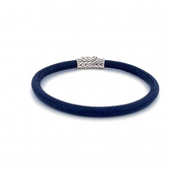 Buddha to Buddha 149BU Armband Ellen Leer Navy MAAT 17 - 52488