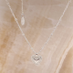 24Kae Ketting met hart zilver gerhodineerd 32406S MAAT 50+5,5cm - 48610