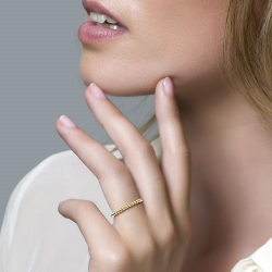 Blush Ring Geelgoud 1105YGO MAAT 16,5 - 48634