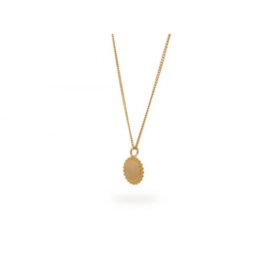 24Kae Ketting met hanger zilver verguld 32423Y MAAT 40+5,5cm - 48614