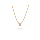 24Kae Ketting met hanger zilver verguld 32426Y MAAT 40+5,5cm - 48616