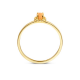 Blush Ring 1225YCO - 14k Geelgoud met oranje MAAT 16.5 - 51725