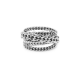 Buddha to Buddha 616 Multi Chain Nathalie Ring Silver MAAT 17 - 48519