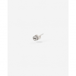 Buddha to Buddha 417ONE Barbara Logo Earstud Silver - 52532