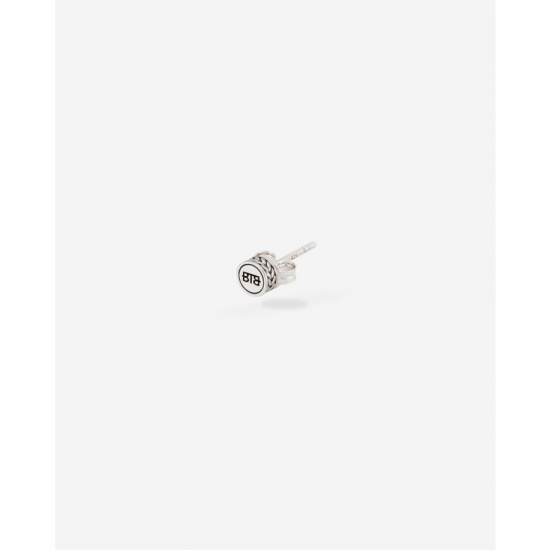 Buddha to Buddha 417ONE Barbara Logo Earstud Silver - 52532