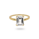 24Kae Inge Ring met stenen zilver verguld 12409Y MAAT 17 - 48583