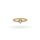 24Kae Hart Ring met stenen zilver verguld 12415Y MAAT 18 - 48590