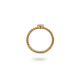 24Kae Hart Ring met stenen zilver verguld 12415Y MAAT 18 - 48590