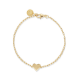 24Kae Loua armband zilver verguld 22413Y MAAT 18cm - 48601