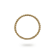 24Kae Ring met bolletjes structuur zilver verguld 12426Y MAAT 16,5 - 48596