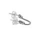 Buddha to Buddha 419ONE George Double Earstud Silver Single Piece - 52536