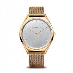 Bering Horloge Ultra Slim polished gold 17039-334 39mm - 48677