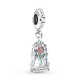 Pandora Disney Belle en het Beest Betoverde Roos Hangende Bedel - 53127